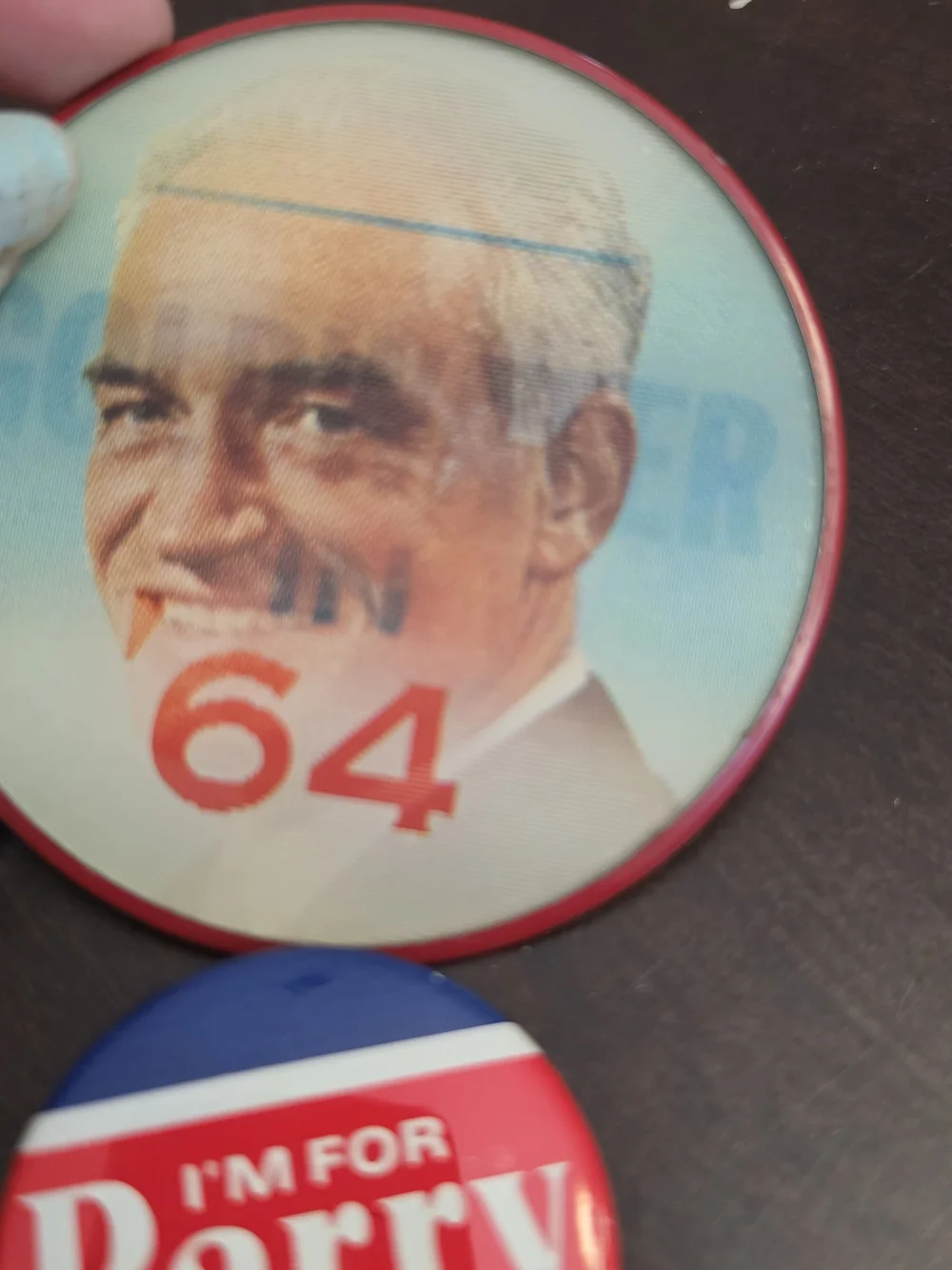 Vintage Barry Goldwater '64 Campaign Pin Set
